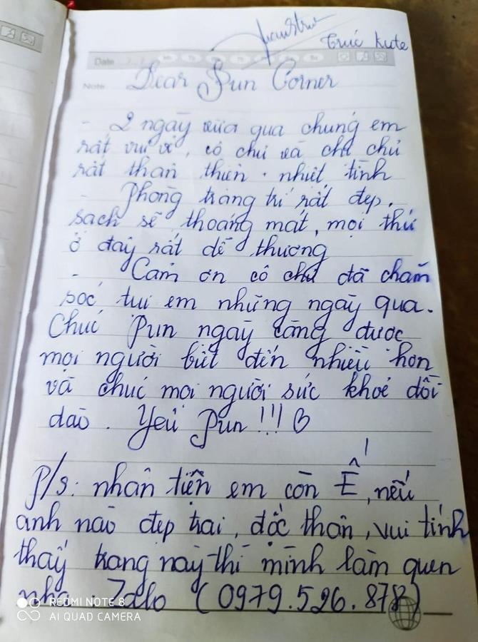 Pun Corner Homestay Chi Khu Co Ong Екстериор снимка
