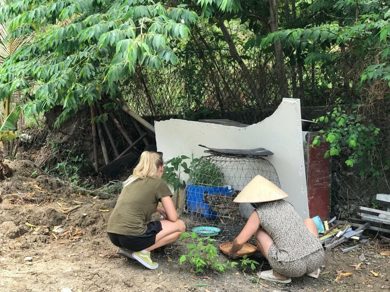 Pun Corner Homestay Chi Khu Co Ong Екстериор снимка