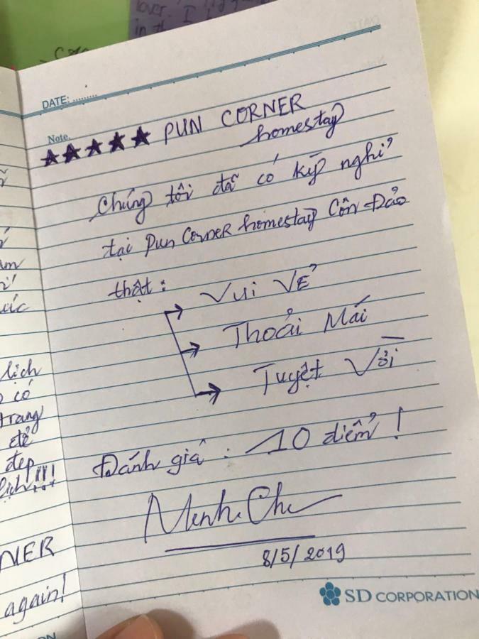 Pun Corner Homestay Chi Khu Co Ong Екстериор снимка